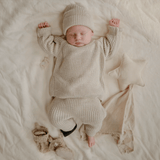 Mushie Lovey Blanket - Fog