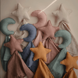 Mushie Lovey Blanket - Fog