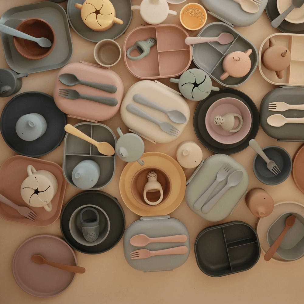 Mushie Lunchbox - Blush