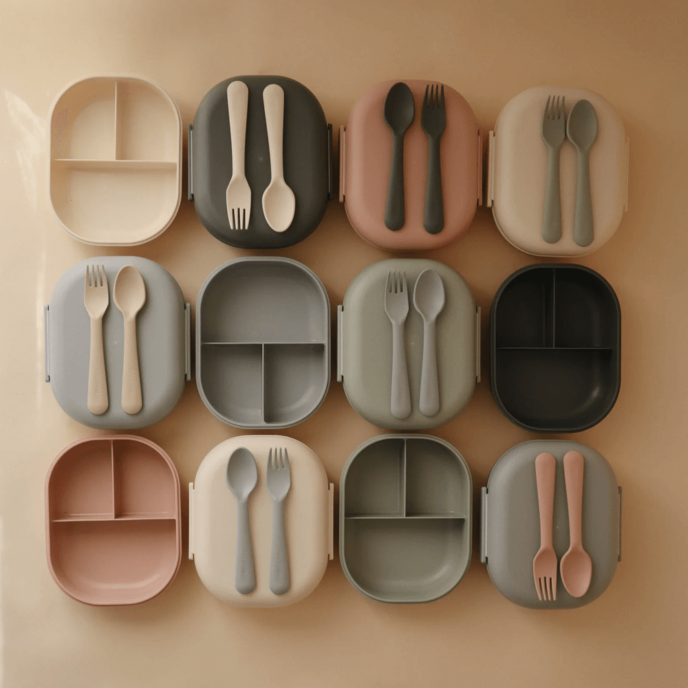 Mushie Lunchbox - Blush