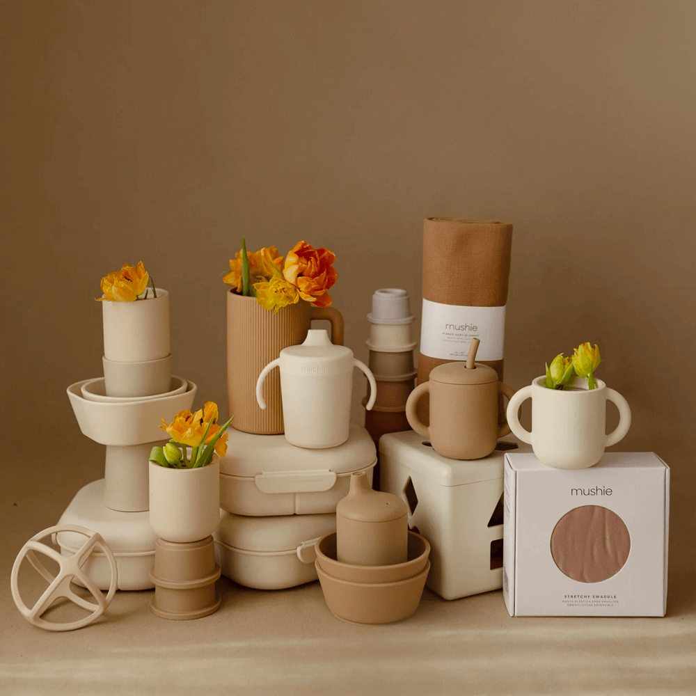 Mushie Lunchbox - Ivory