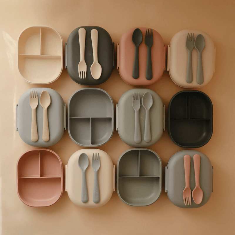 Mushie Lunchbox - Ivory