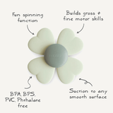 Mushie Lucky Suction Spinner Toy