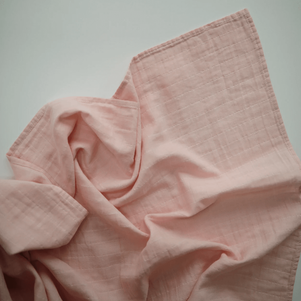 Mushie Swaddle - Rose Vanilla