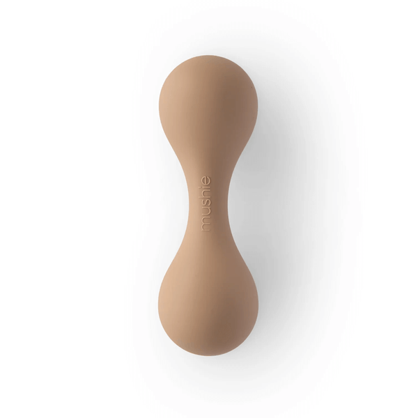 Mushie Baby Rattle - Natural