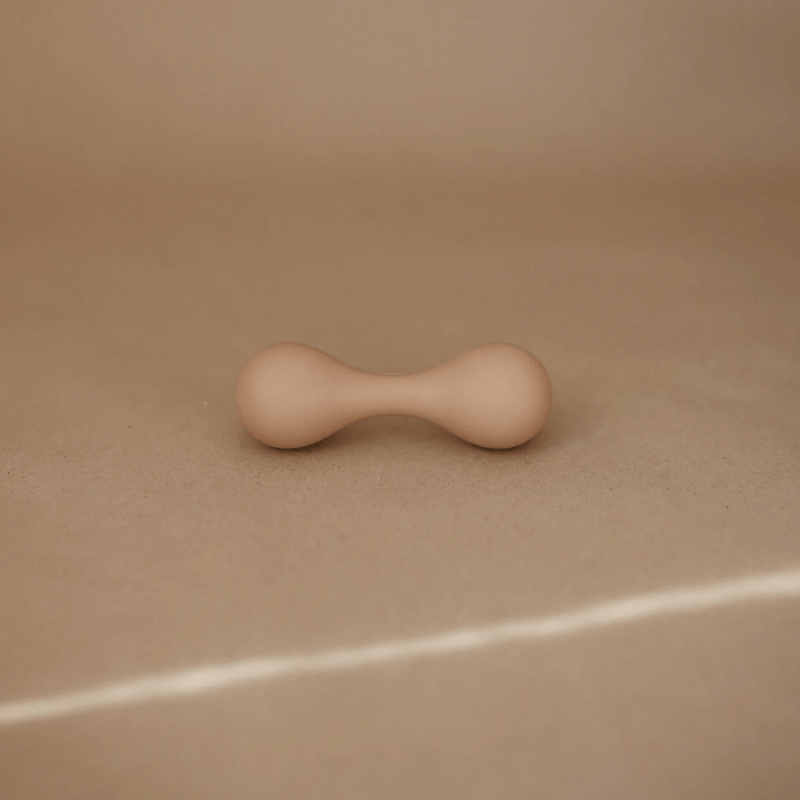 Mushie Baby Rattle - Natural
