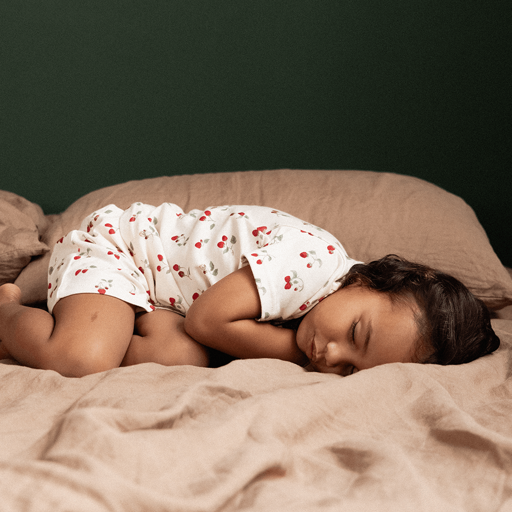 Nature Baby Shortie Pyjama Set - Strawberry Blush