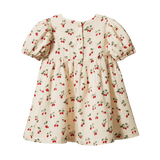 Nature Baby Albertine Muslin Dress - Strawberry Blush