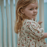 Nature Baby Albertine Muslin Dress - Strawberry Blush
