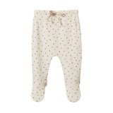 Nature Baby Cotton Footed Romper - Aster Floral