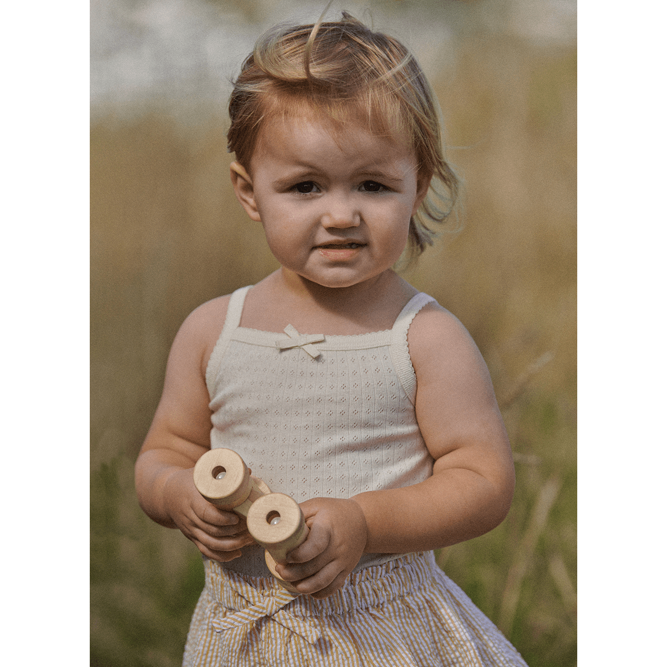 Nature Baby Orchard Skirt - Golden Stripe