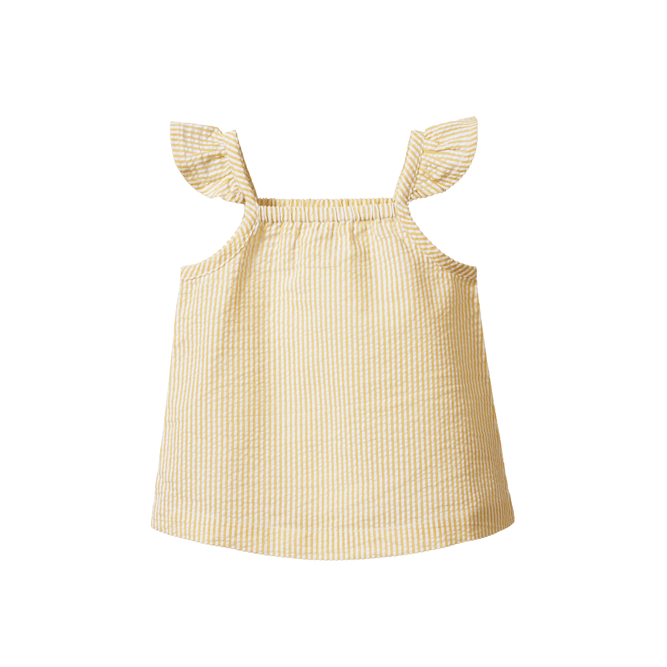 Nature Baby Petal Top - Golden Stripe