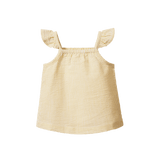 Nature Baby Petal Top - Golden Stripe