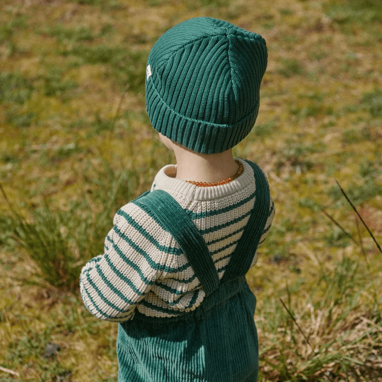 Nature Baby Billy Jumper - Pine Sailor Stripe