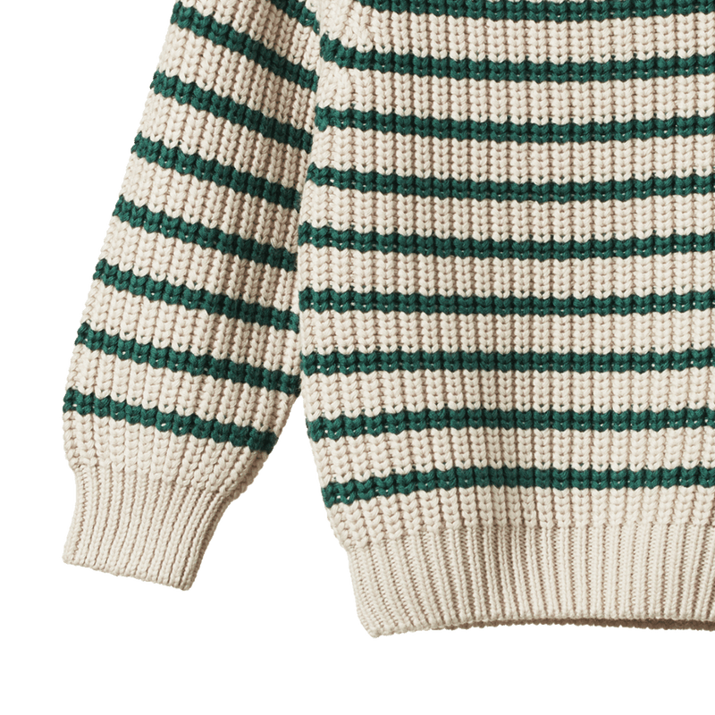 Nature Baby Billy Jumper - Pine Sailor Stripe