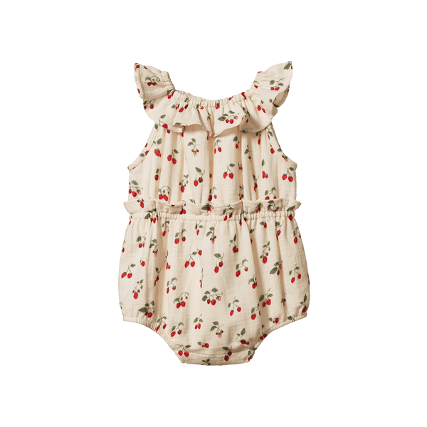 Nature Baby Plum Suit - Strawberry Blush