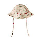 Nature Baby Muslin Sunhat - Strawberry Blush