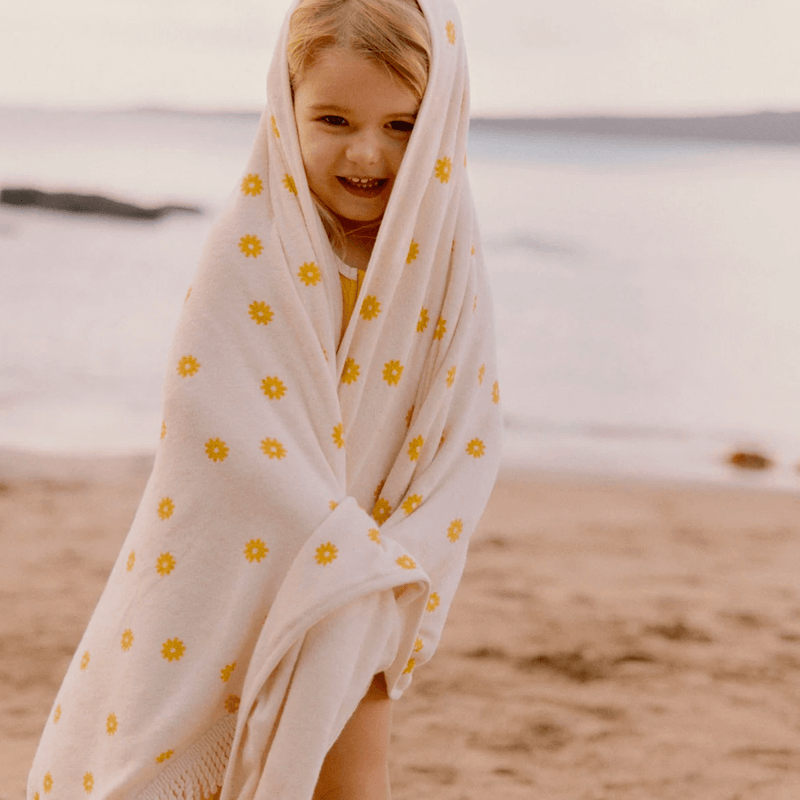 Nature Baby Beach Towel - Chamomile