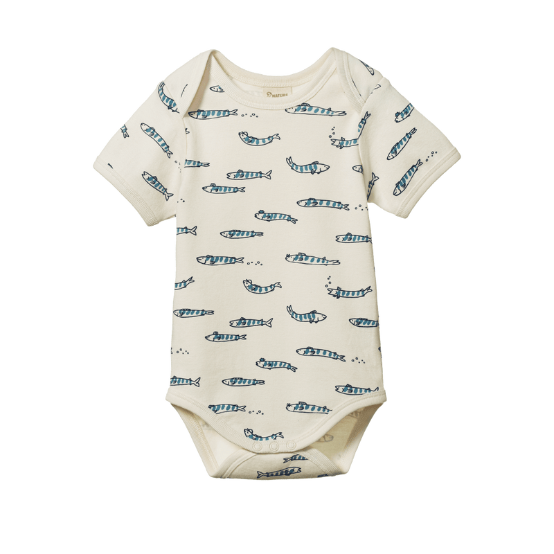Nature Baby Short Sleeve Bodysuit - South Seas