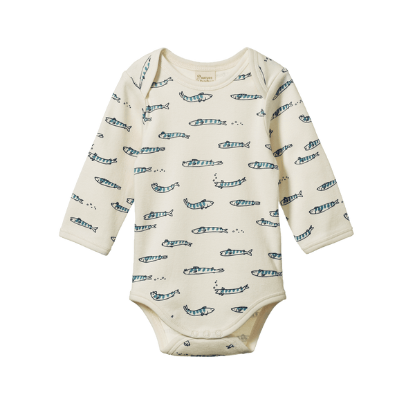 Nature Baby Long Sleeve Bodysuit - South Seas