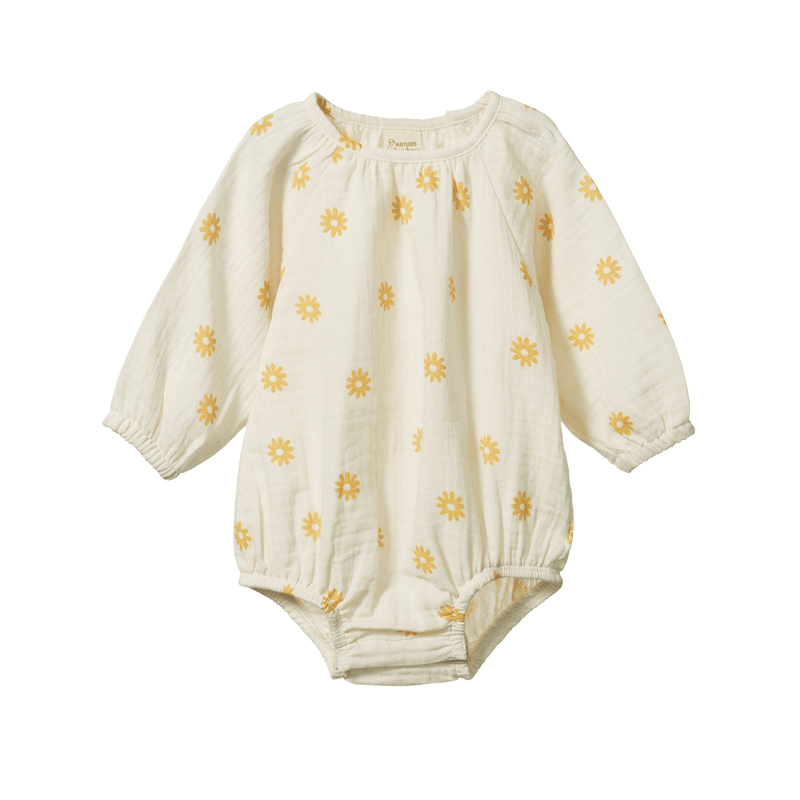 Nature Baby Meadow Bodysuit - Chamomile