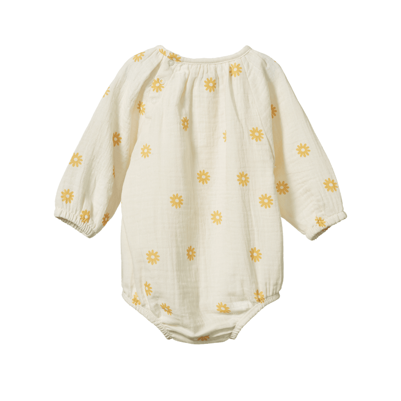 Nature Baby Meadow Bodysuit - Chamomile