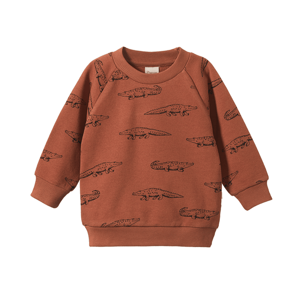 Nature Baby Emerson Sweater - Crocodile