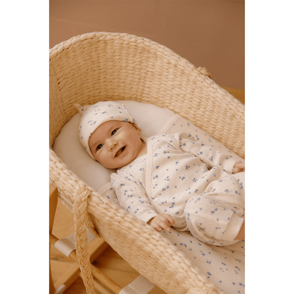 Nature Baby Kimono Stretch & Grow - Pointelle Daisy