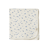 Nature Baby Cotton Wrap - Pointelle Daisy