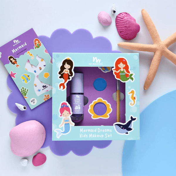 No Nasties Natural Kids Makeup Gift Set - Mermaid Dreams