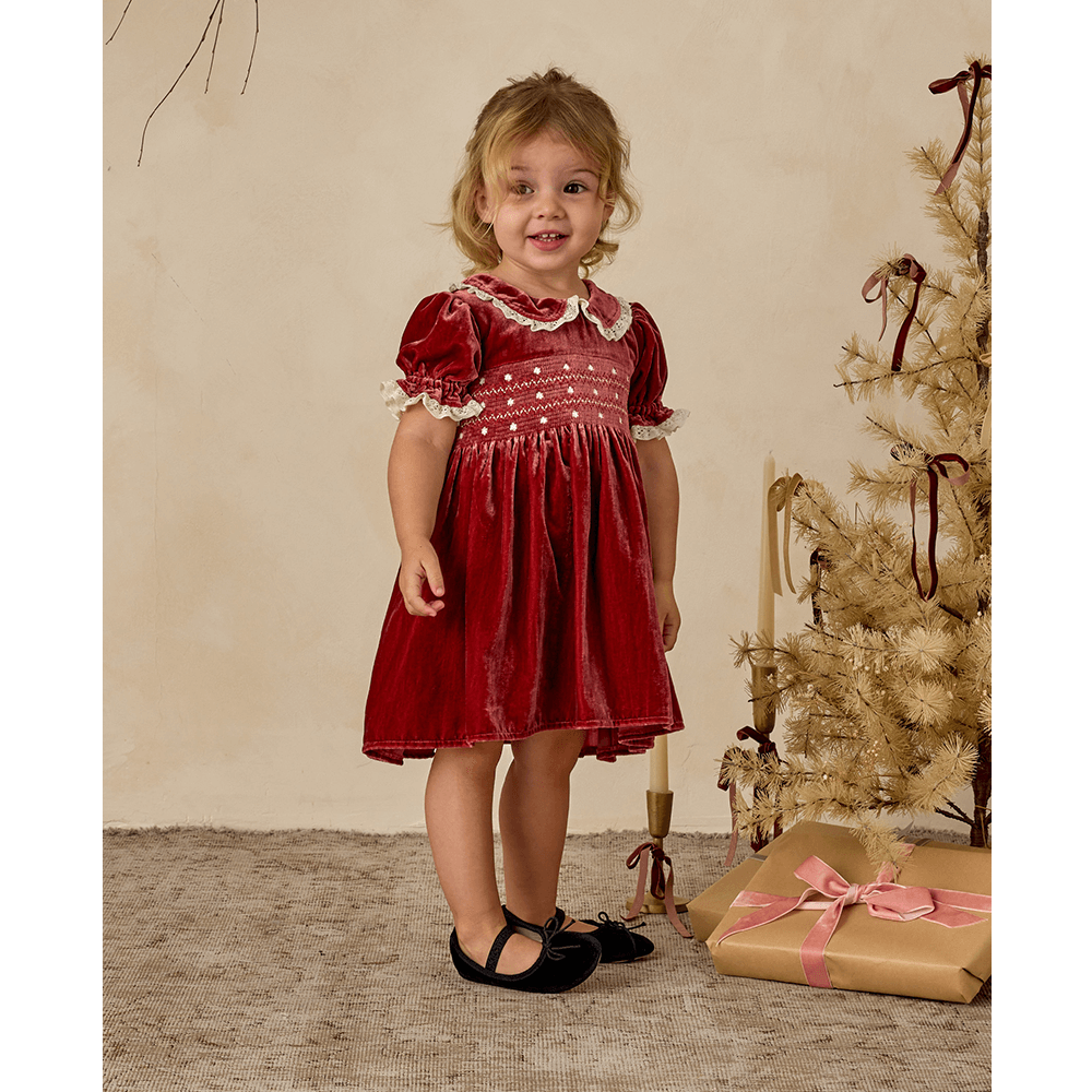 NoraLee Elizabeth Dress - Ruby