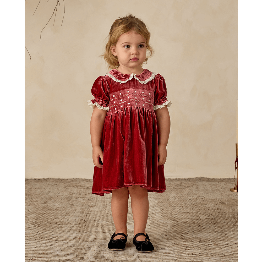 NoraLee Elizabeth Dress - Ruby
