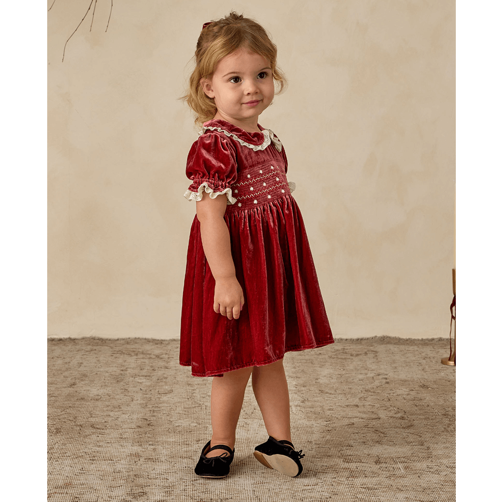NoraLee Elizabeth Dress - Ruby