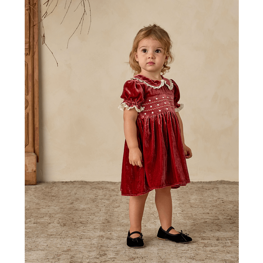 NoraLee Elizabeth Dress - Ruby