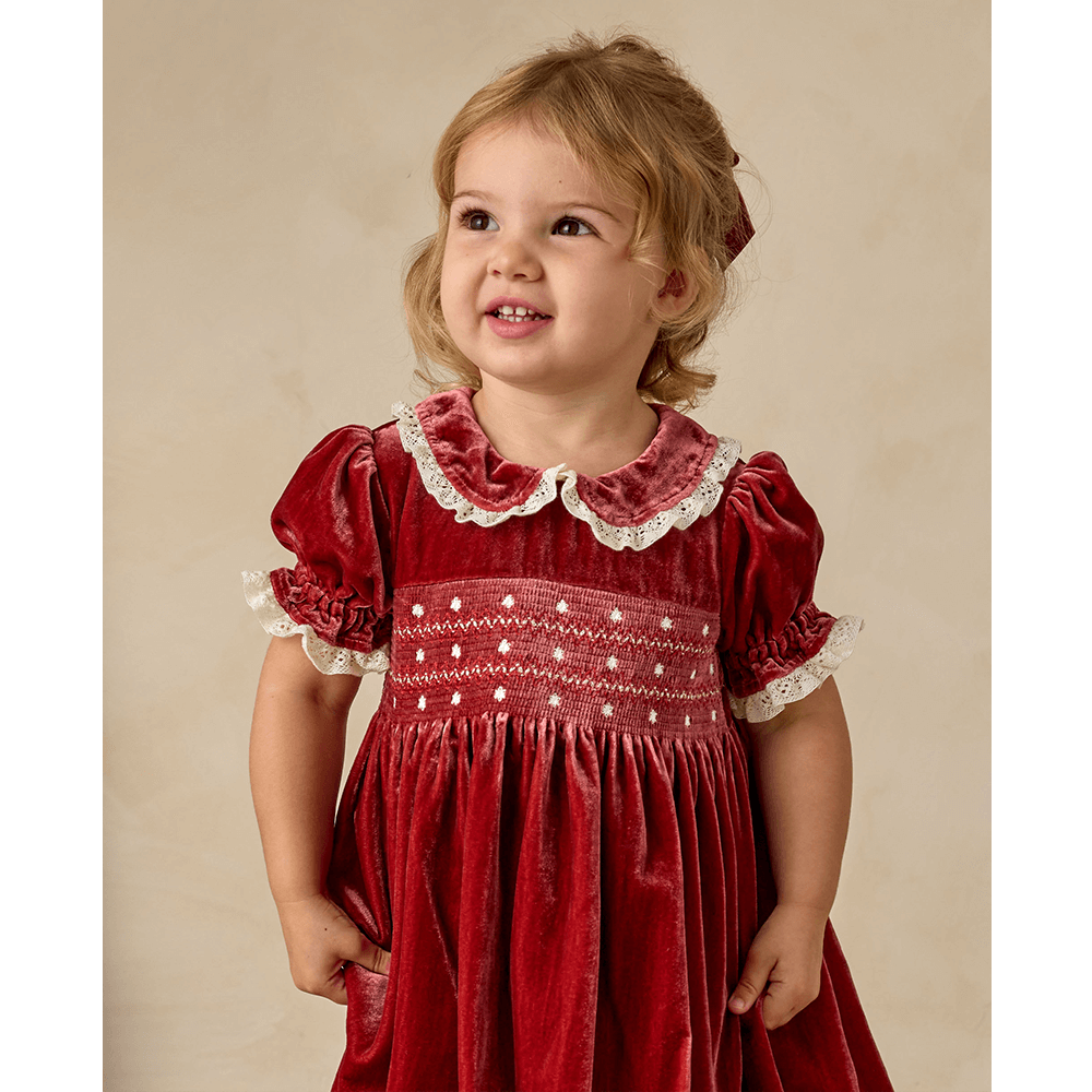 NoraLee Elizabeth Dress - Ruby