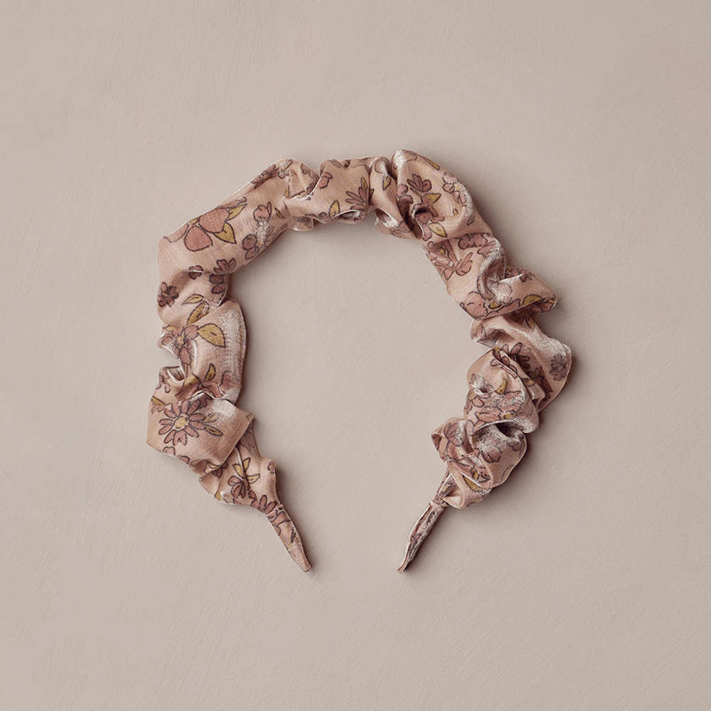 NoraLee Gathered Headband - Harvest Fleur