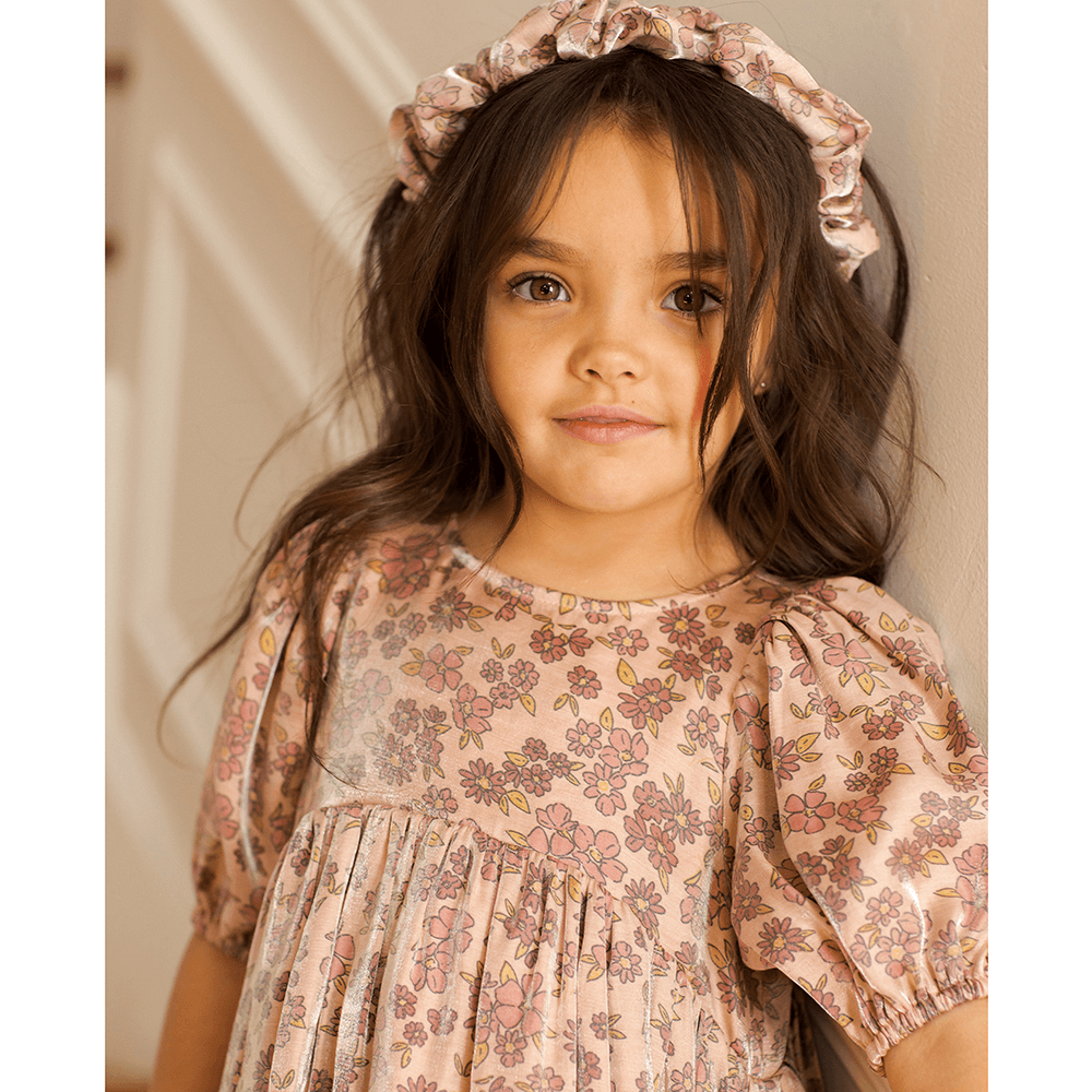 NoraLee Gathered Headband - Harvest Fleur