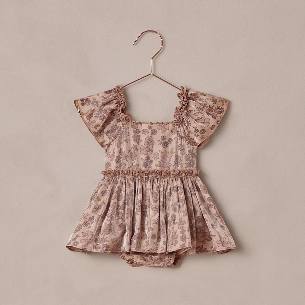 NoraLee Margot Romper - Rose Meadow