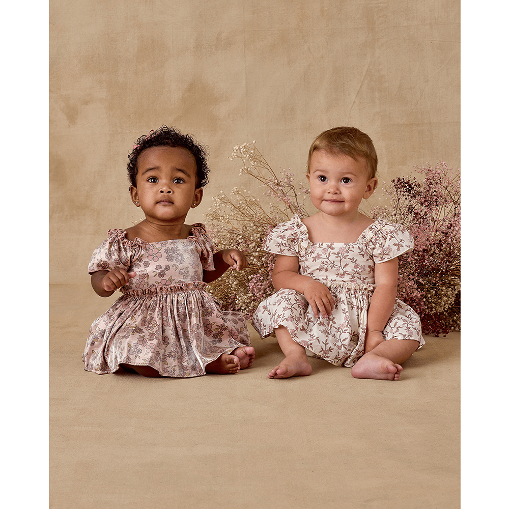 NoraLee Margot Romper - Rose Meadow