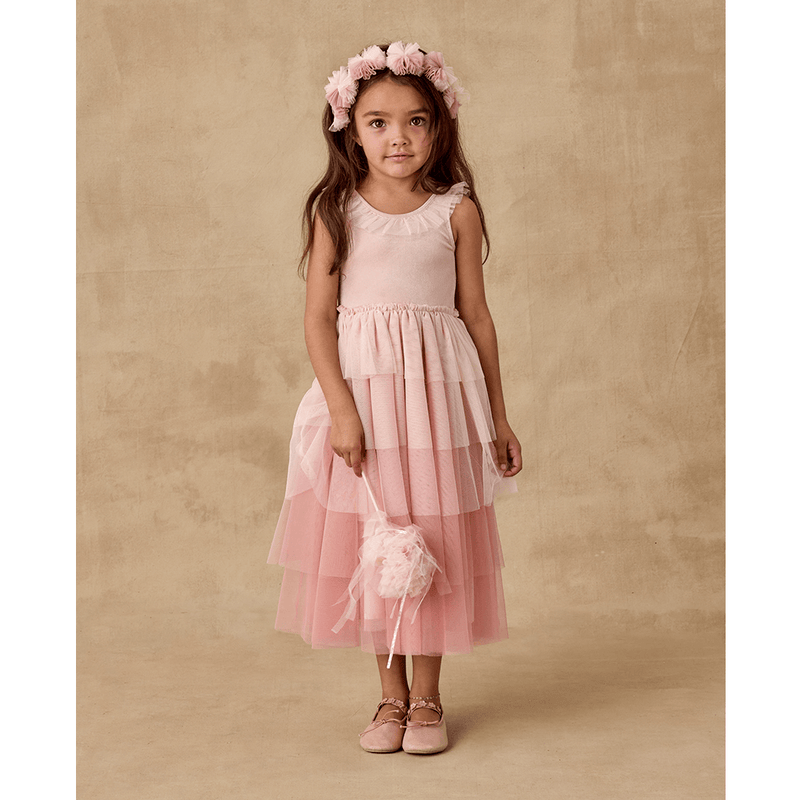NoraLee Pom Pom Crown + Wand - Pink Ombre