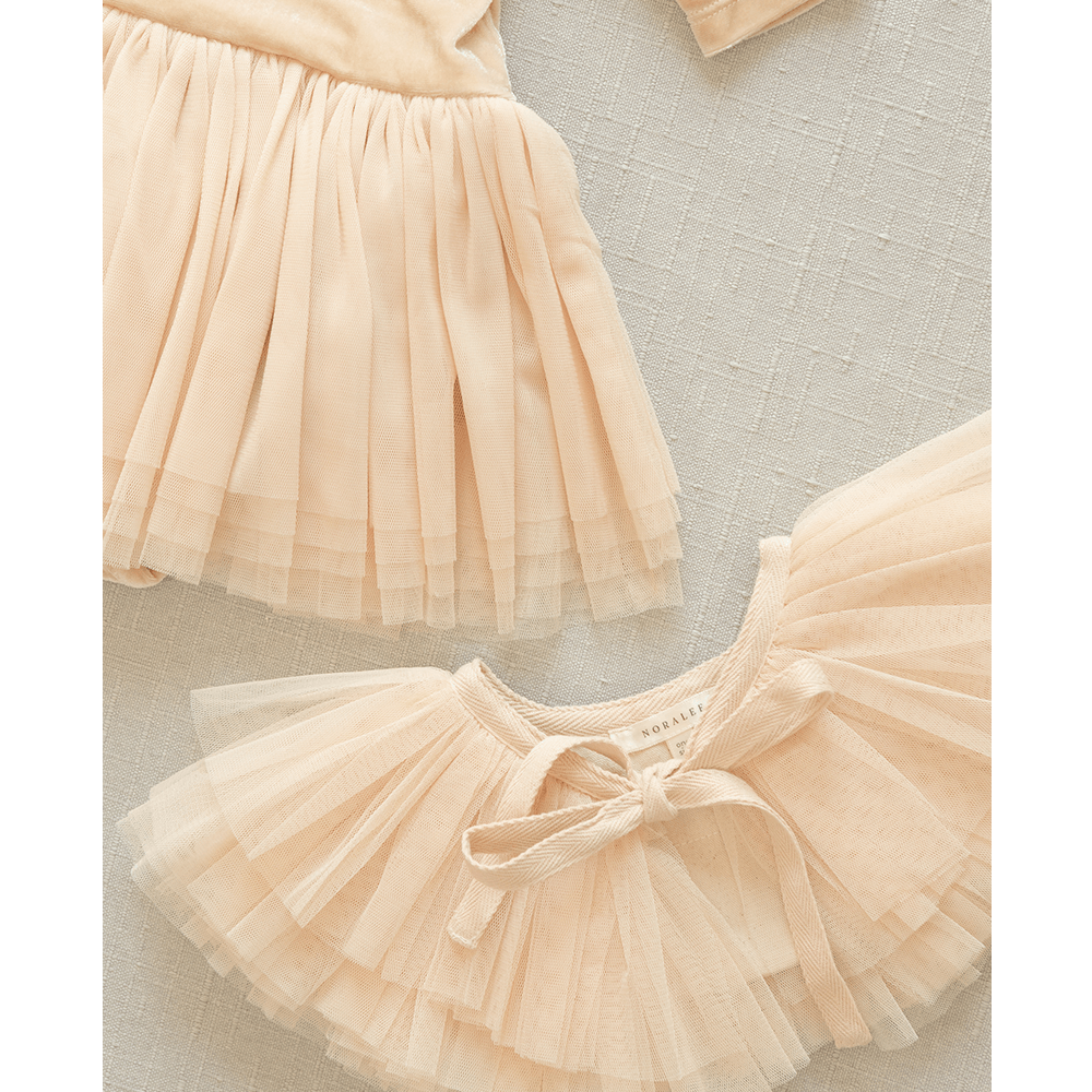 NoraLee Ruffle Tulle Collar - Antique