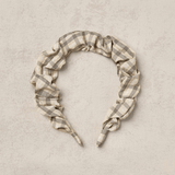 NoraLee Gathered Headband - Autumn Plaid