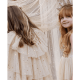NoraLee Tulle Cape - Champagne Stars