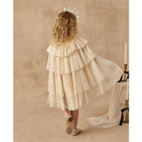 NoraLee Tulle Cape - Champagne Stars