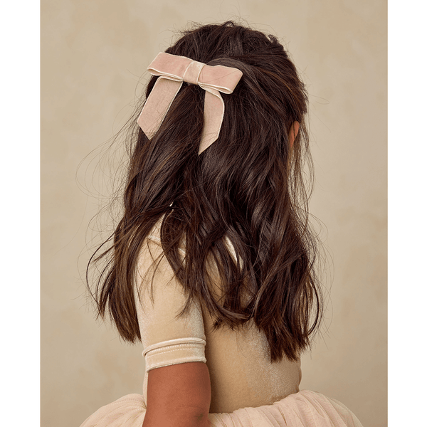 NoraLee Velvet Bow - Rose
