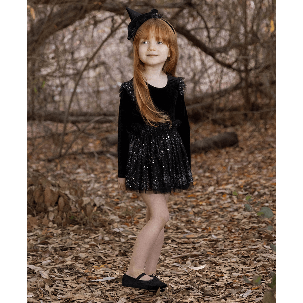 NoraLee Witch Hat Headband - Black