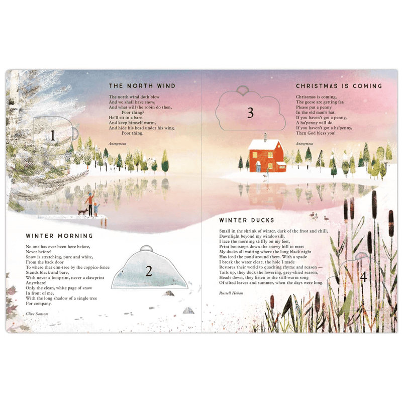'Tis the Season: A Lift-the-Flap Advent Calendar Full of Christmas Poems
