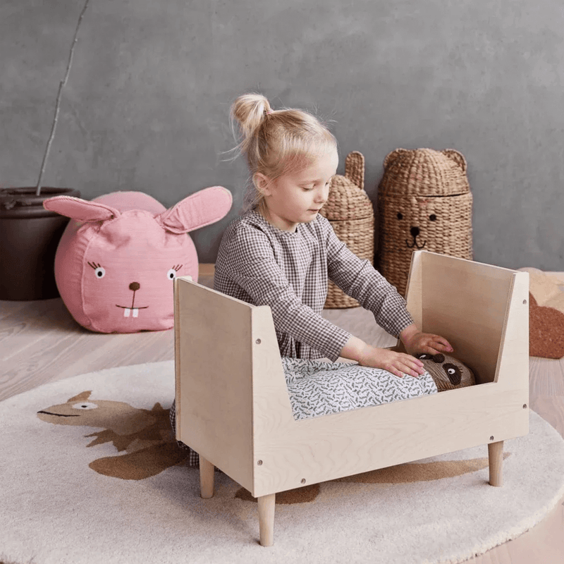 OYOY Toy Retro Doll Bed - Natural