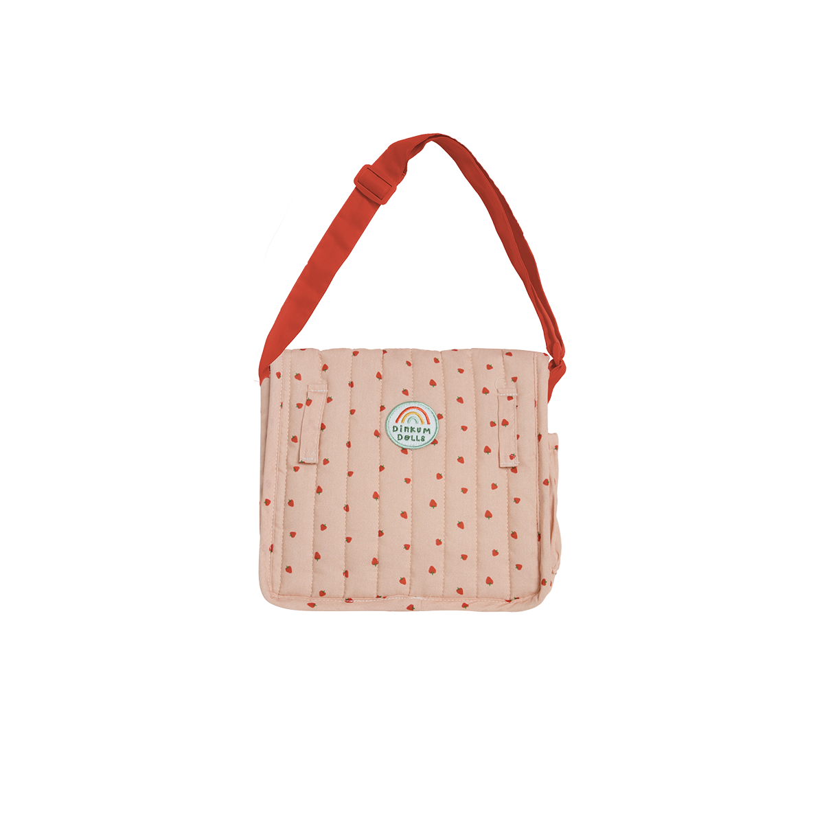 Olli Ella Carrie Convertible Changing Set - Strawberry