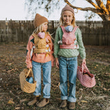 Olli Ella Dinkum Doll Carry Cot - Polka Dot